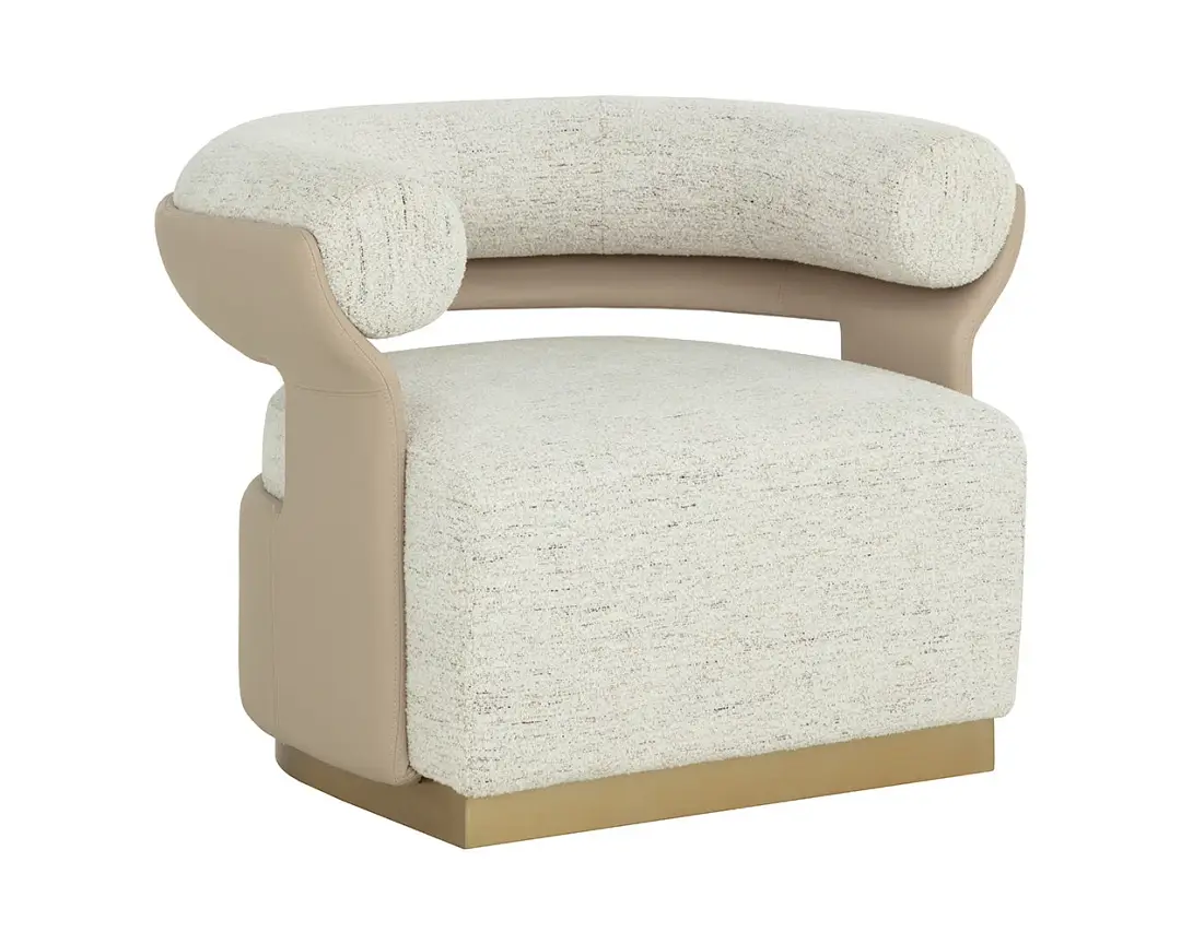 Calista Light Gray Fabric Swivel Accent Chair Calista Light Gray Fabric Swivel Accent Chair