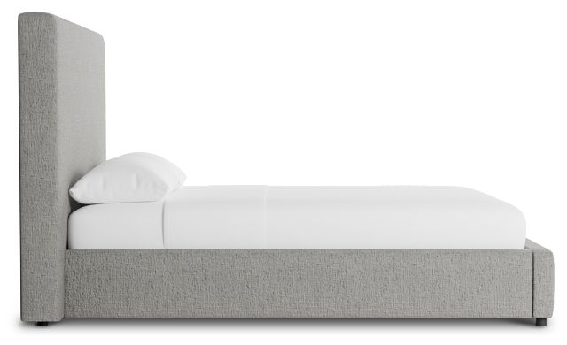 Grayton Linen 54" Upholstered Platform Bed