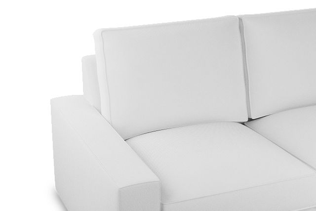 Edgewater Peyton White Large Two-arm Sectional