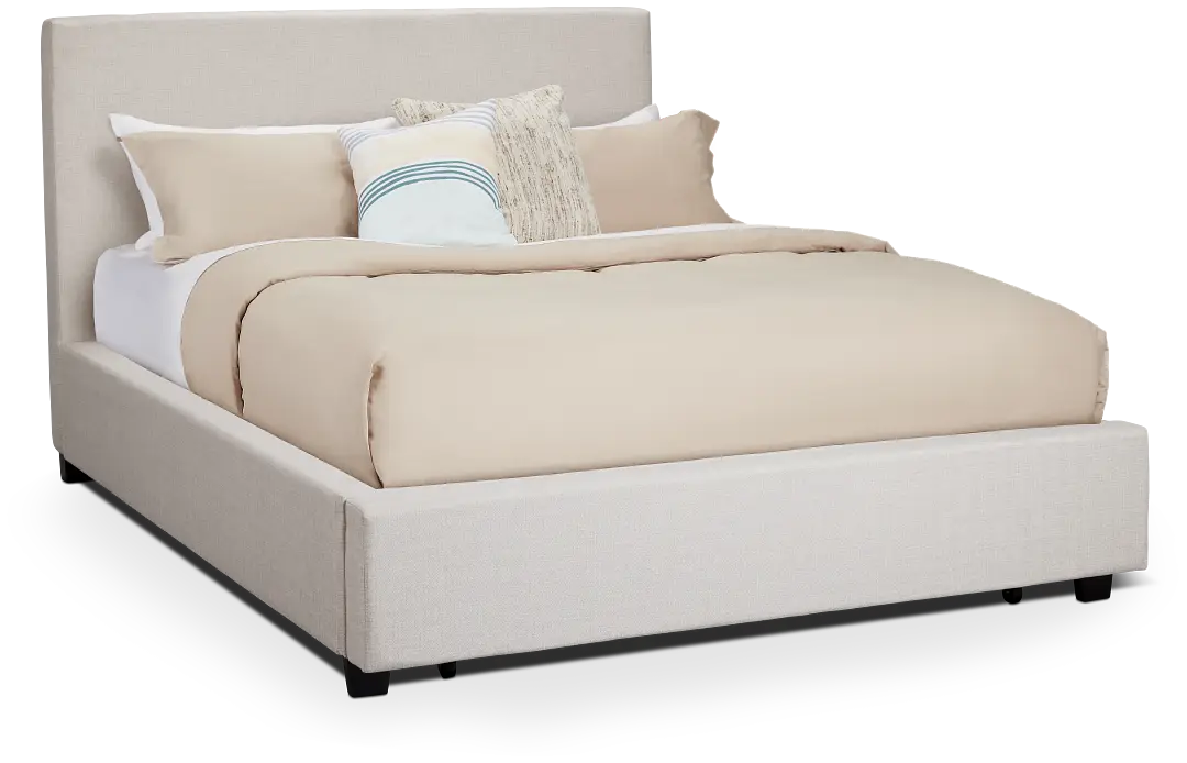 Monica Beige Uph Platform Storage Bed Monica Beige Uph Platform Storage Bed