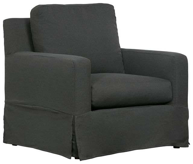 Bree Gray Fabric Chair