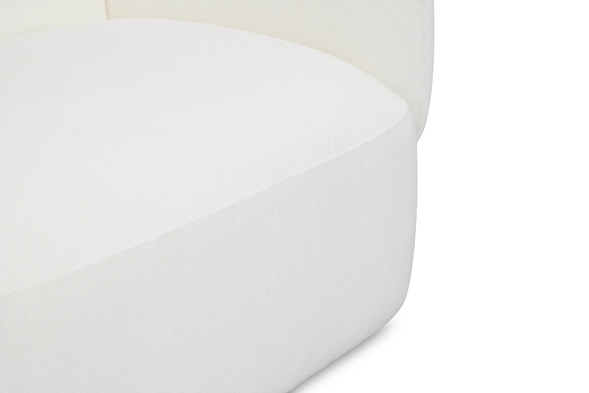 Halsey White Fabric 2-piece Modular Sofa Halsey White Fabric 2-piece Modular Sofa