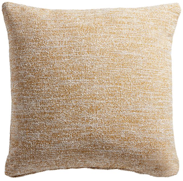 Baxter Yellow 22" Accent Pillow