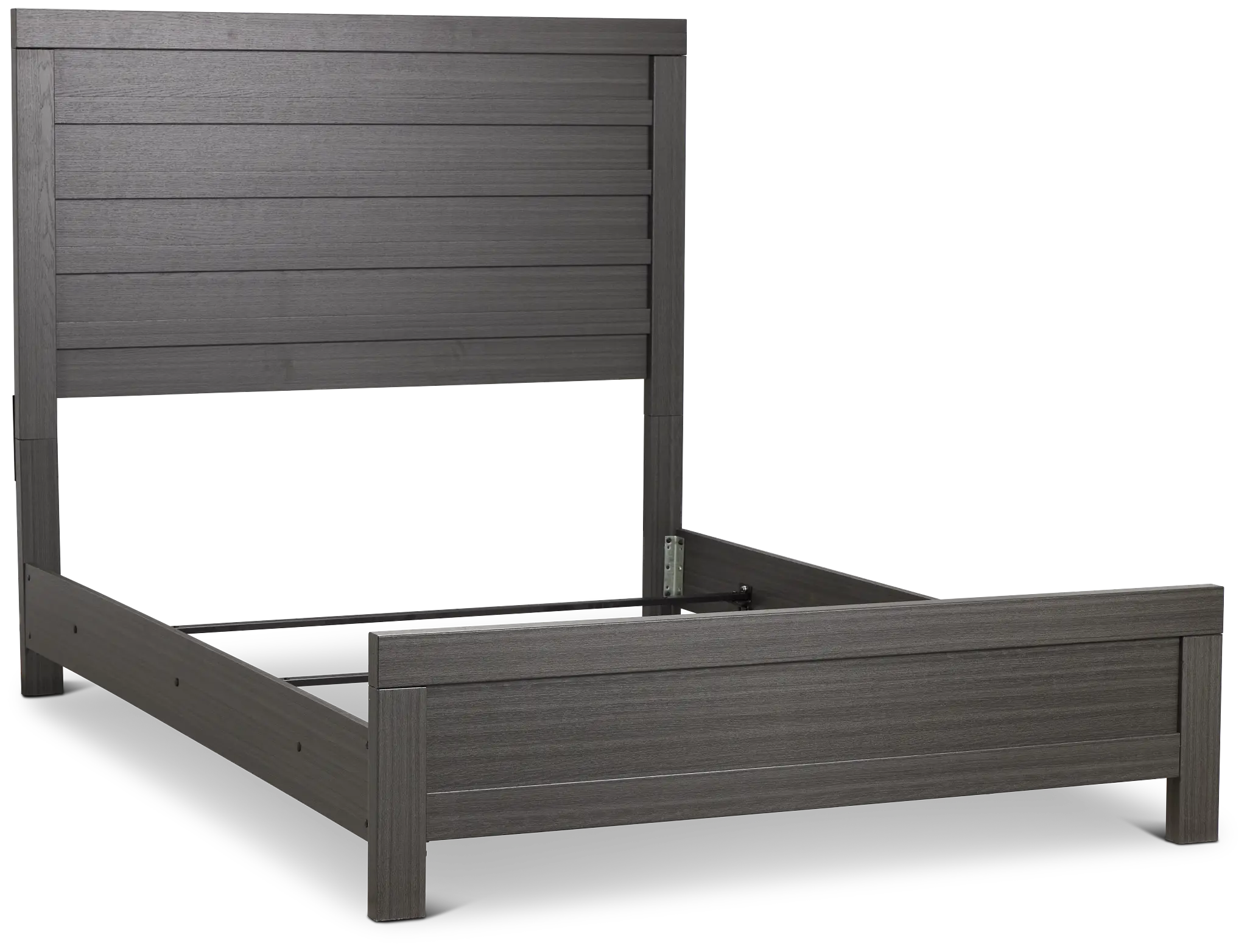 Everett Gray Panel Bed Everett Gray Panel Bed