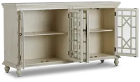 Alexis Ivory Four-door Cabinet