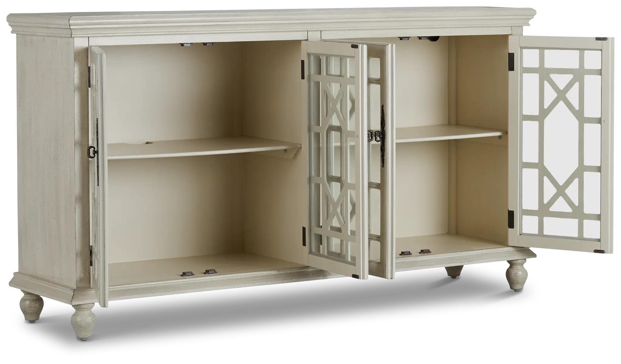 Alexis Ivory Four-door Cabinet Alexis Ivory Four-door Cabinet