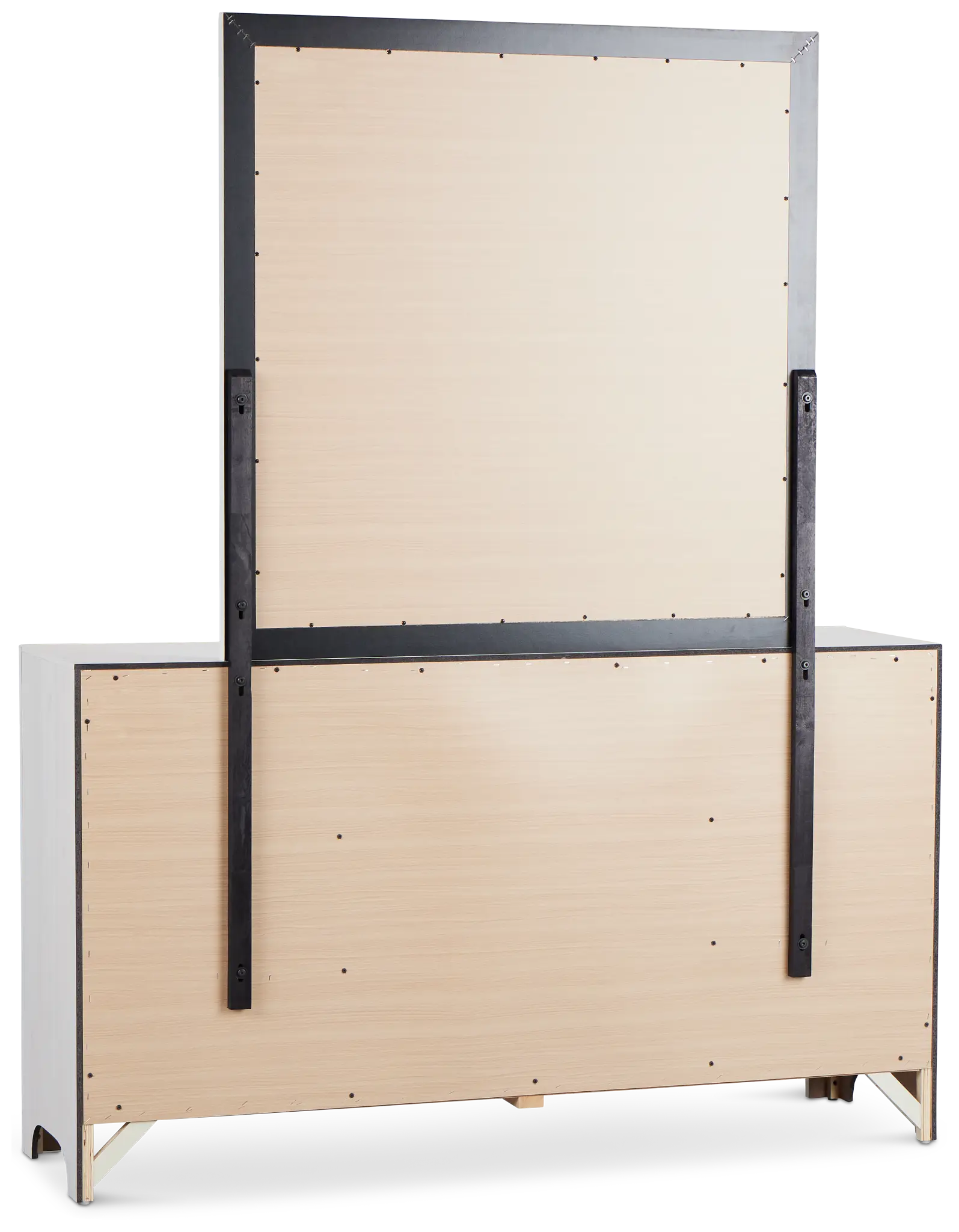 Ollie White Dresser & Mirror Ollie White Dresser & Mirror