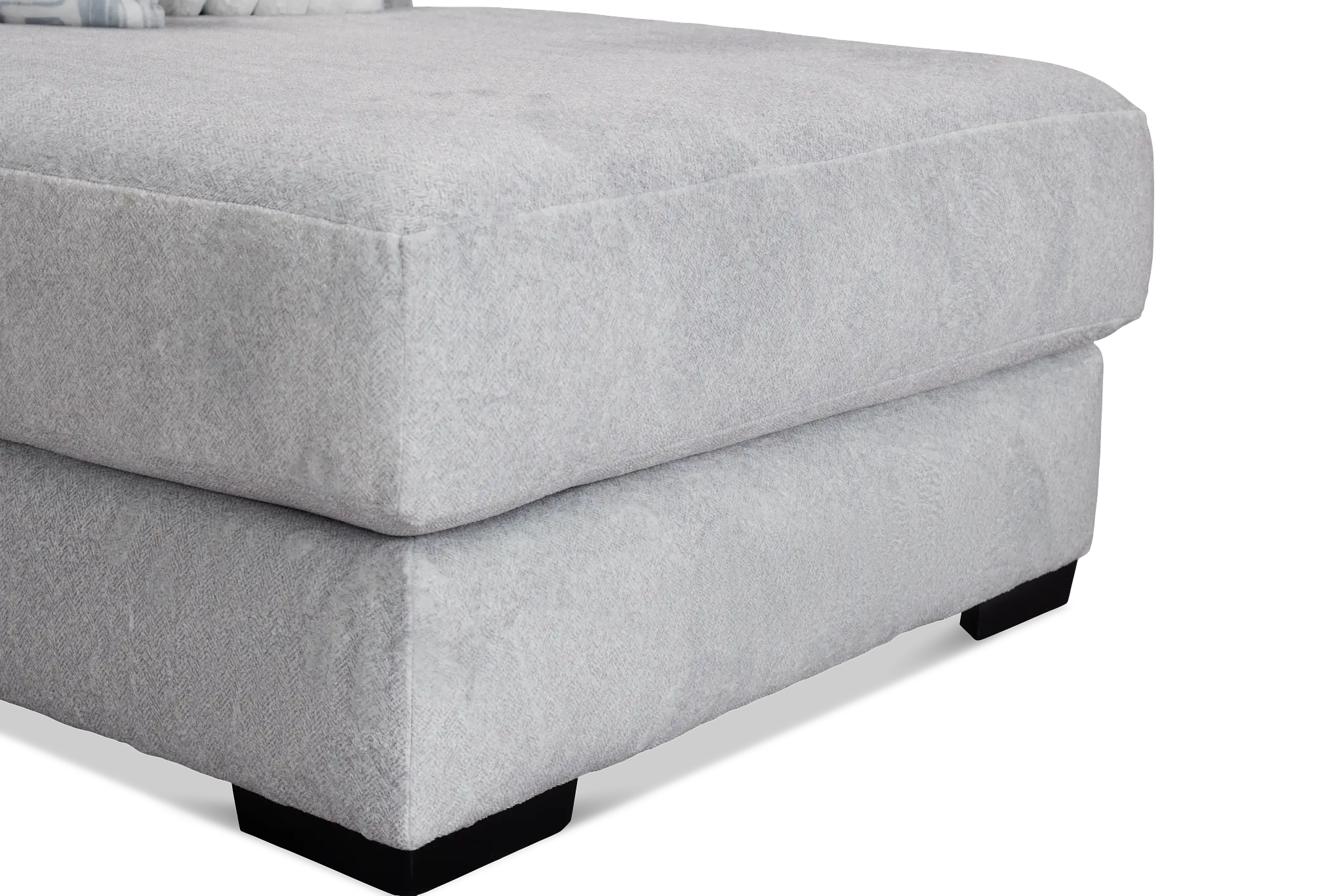 Kylie Light Gray Fabric Right Chaise Sectional Kylie Light Gray Fabric Right Chaise Sectional