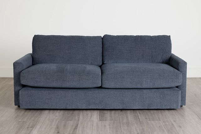 Noah Blue Fabric Sofa