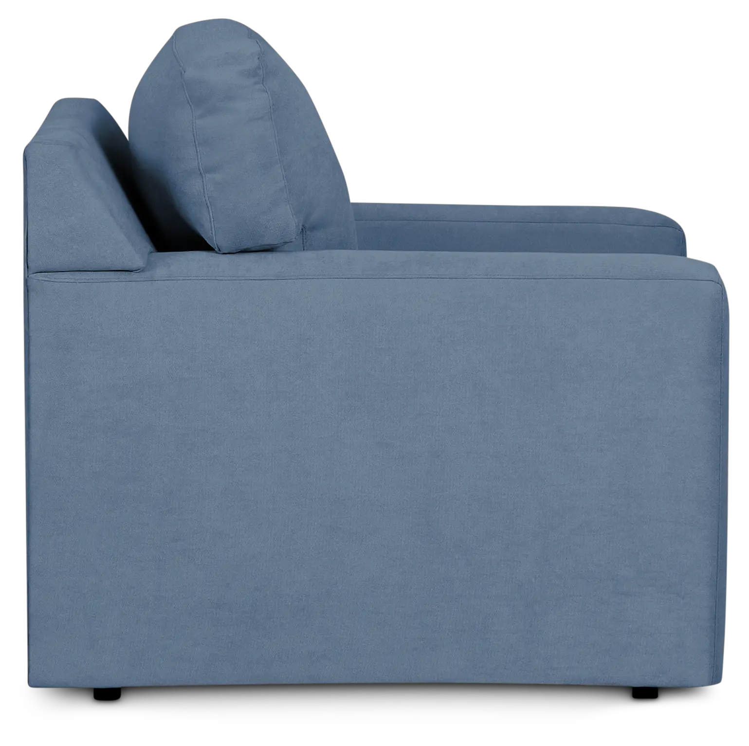 Hudson Blue Fabric Swivel Chair Hudson Blue Fabric Swivel Chair