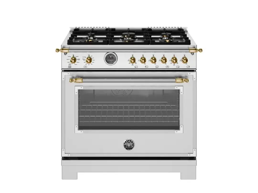 Bertazzoni Heritage Series Stainless Steel 36" Dual Fuel Range Bertazzoni Heritage Series Stainless Steel 36" Dual Fuel Range
