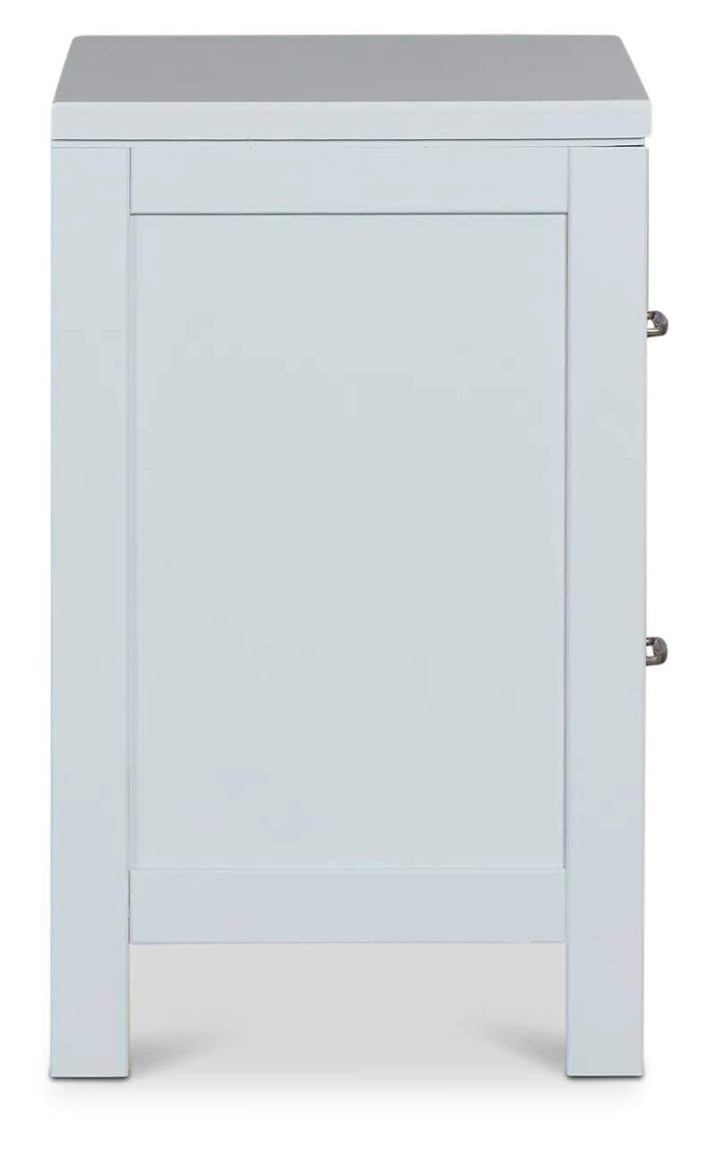 Carolina Light Blue Nightstand