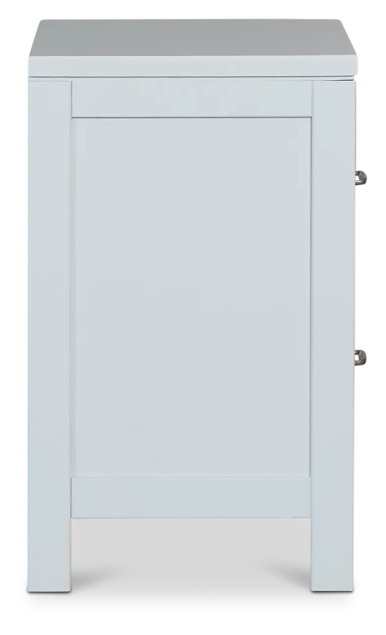 Carolina Light Blue Nightstand Carolina Light Blue Nightstand