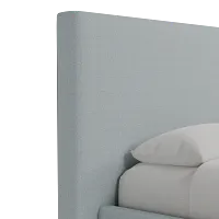 Grayton Natural Beauty Light Blue 54" Upholstered Platform Bed