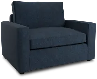 Siesta Maguire Blue Fabric Innerspring Sleeper