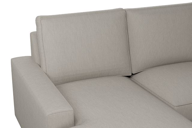 Edgewater Revenue Beige Medium Left Chaise Sectional