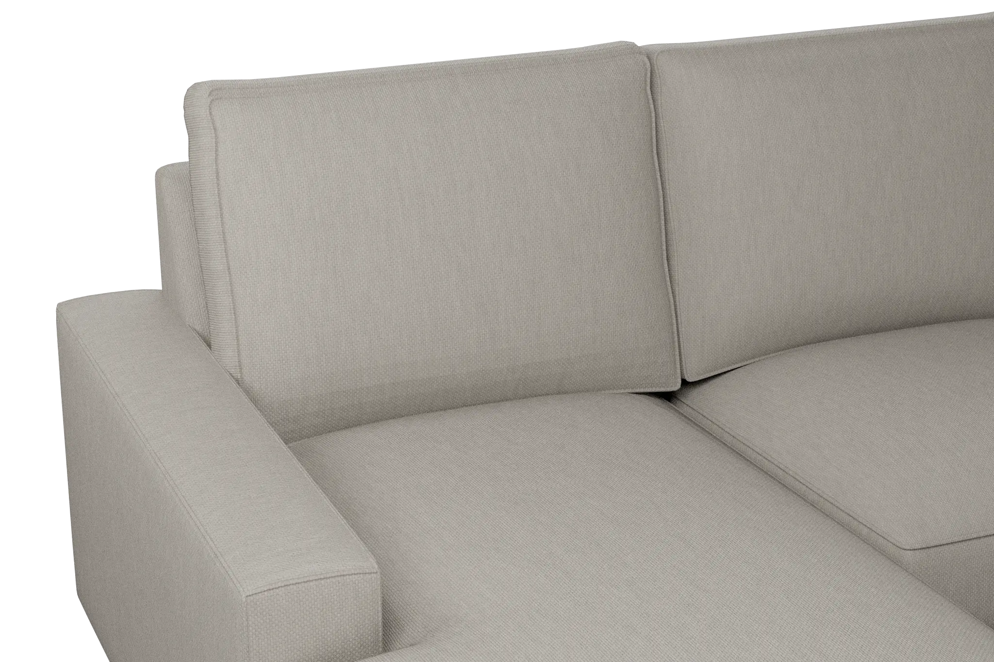 Edgewater Revenue Beige Medium Left Chaise Sectional Edgewater Revenue Beige Medium Left Chaise Sectional