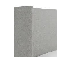 Captiva Sutton Gray 60" Upholstered Shelter Bed