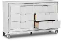 Vegas White Dresser