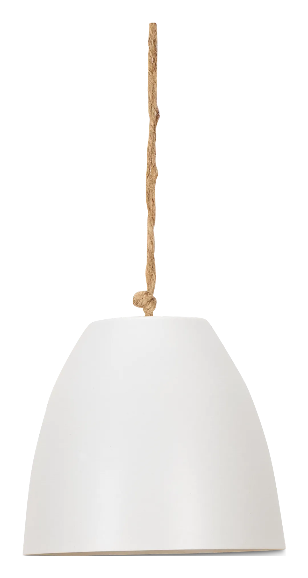 Bell White Metal Tabletop Accessory