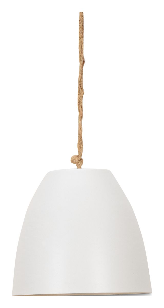 Bell White Metal Tabletop Accessory