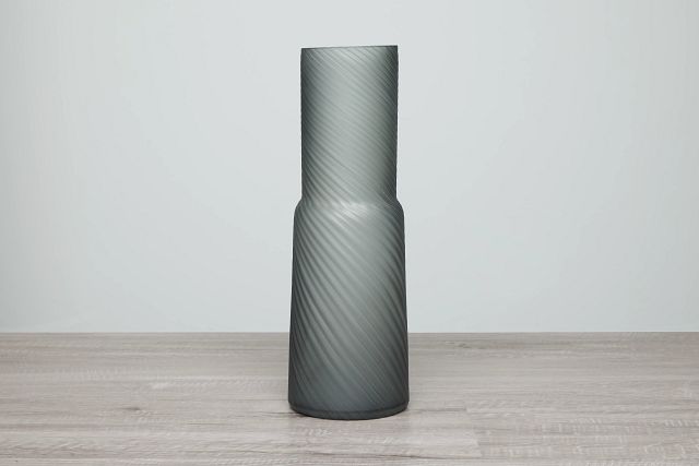 Glenview Dark Gray Large Vase