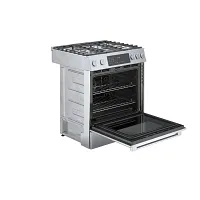 Bosch 800 Series Stainless Steel 30" Dual Fuel Range