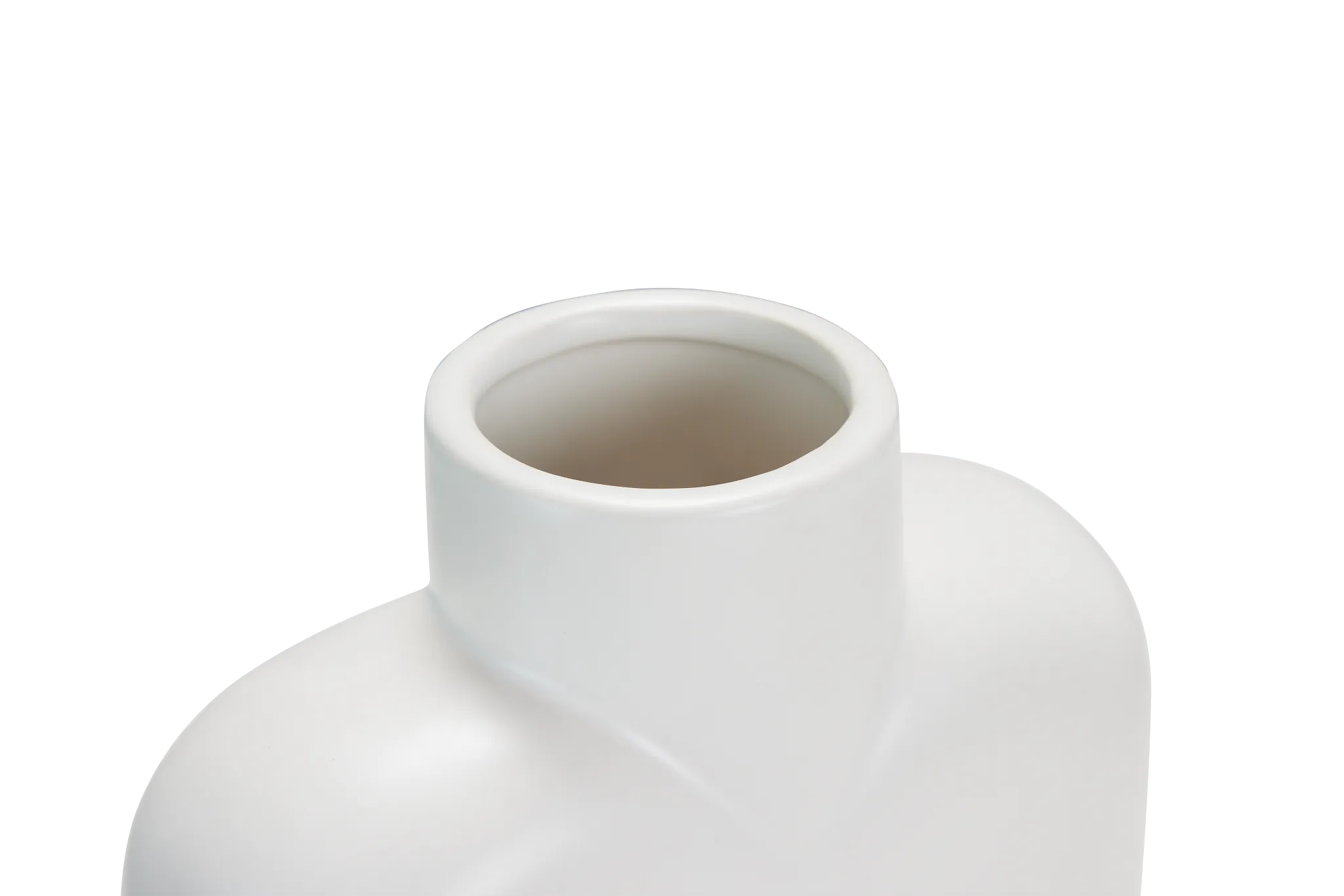 Teya White Medium Vase