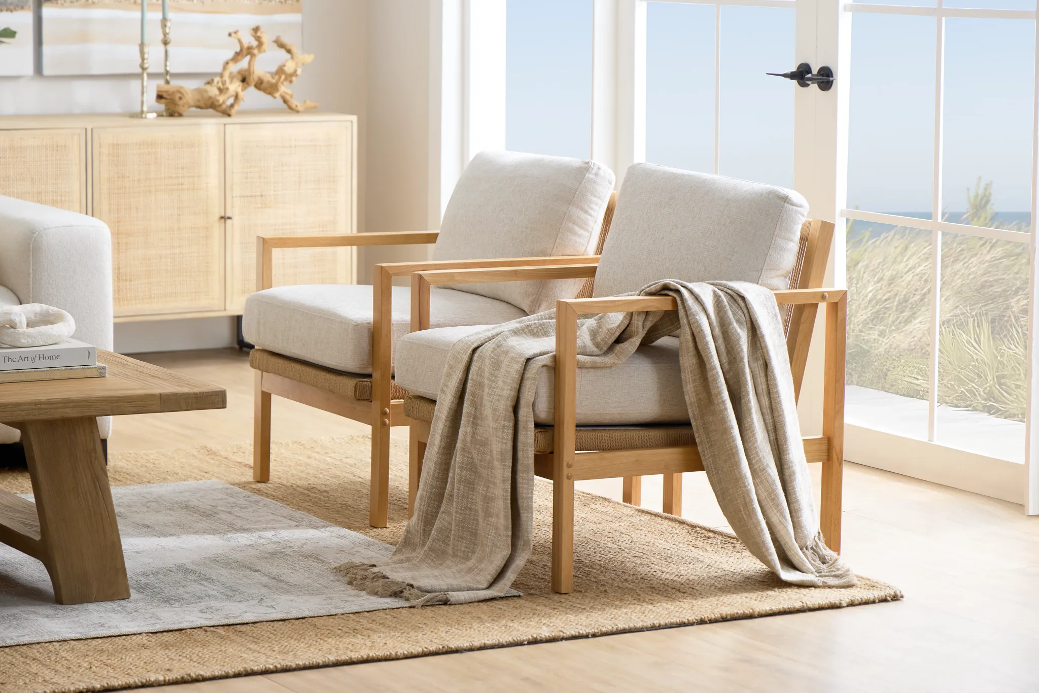 Konis Ivory Accent Chair