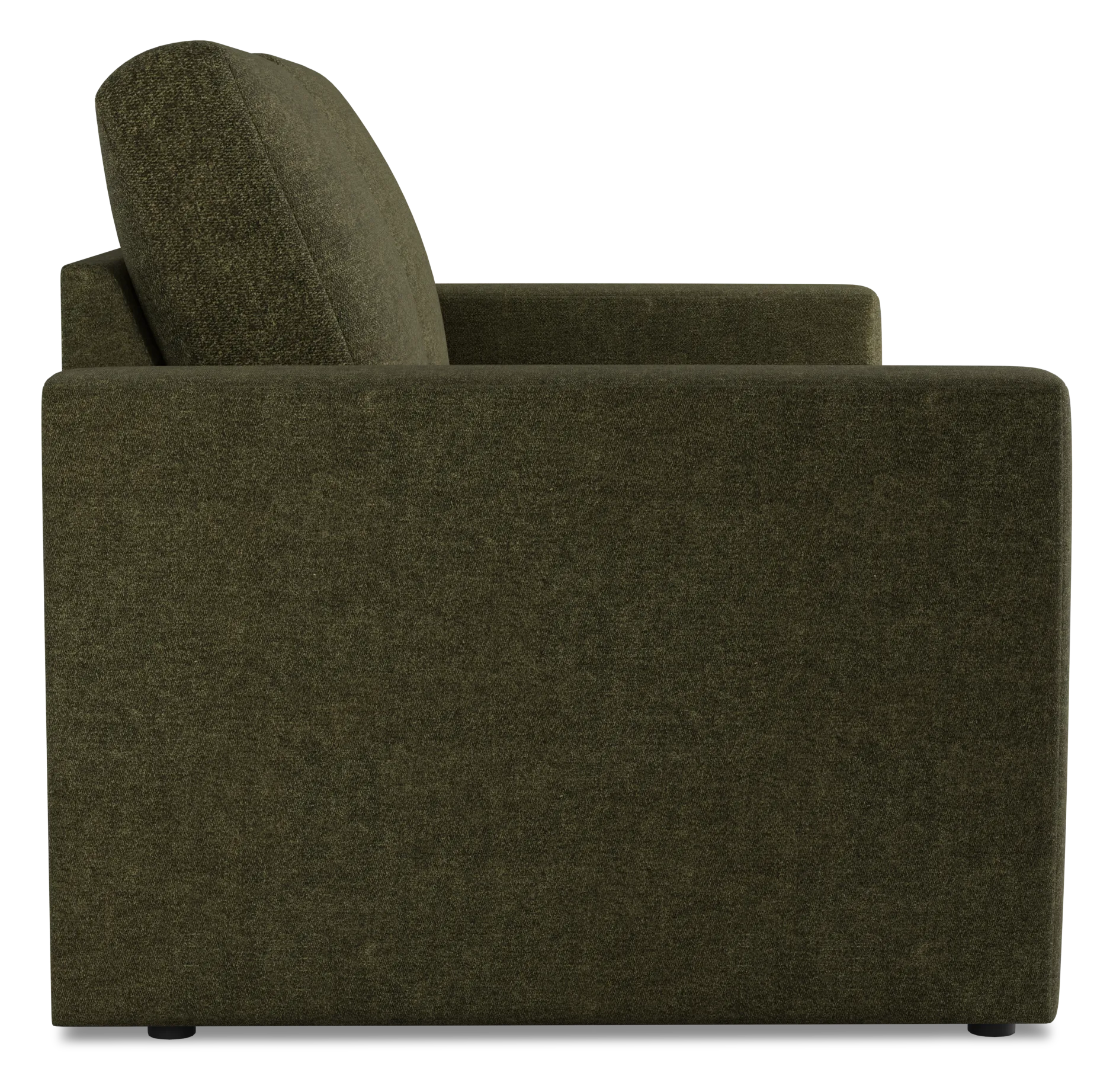 Citymod Green Fabric 2-piece Modular Sofa