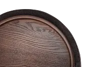 Kristen Dark Gray Small Storage Accent Ottoman