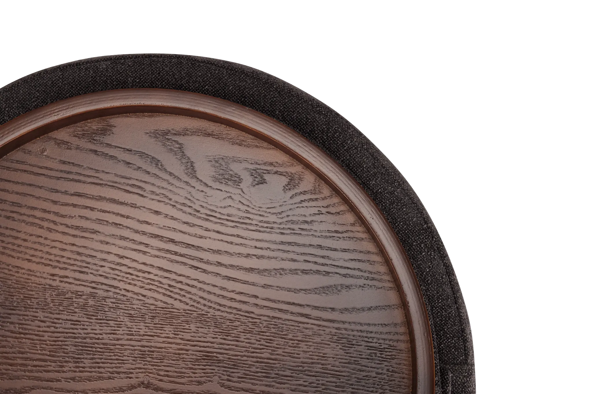 Kristen Dark Gray Small Storage Accent Ottoman