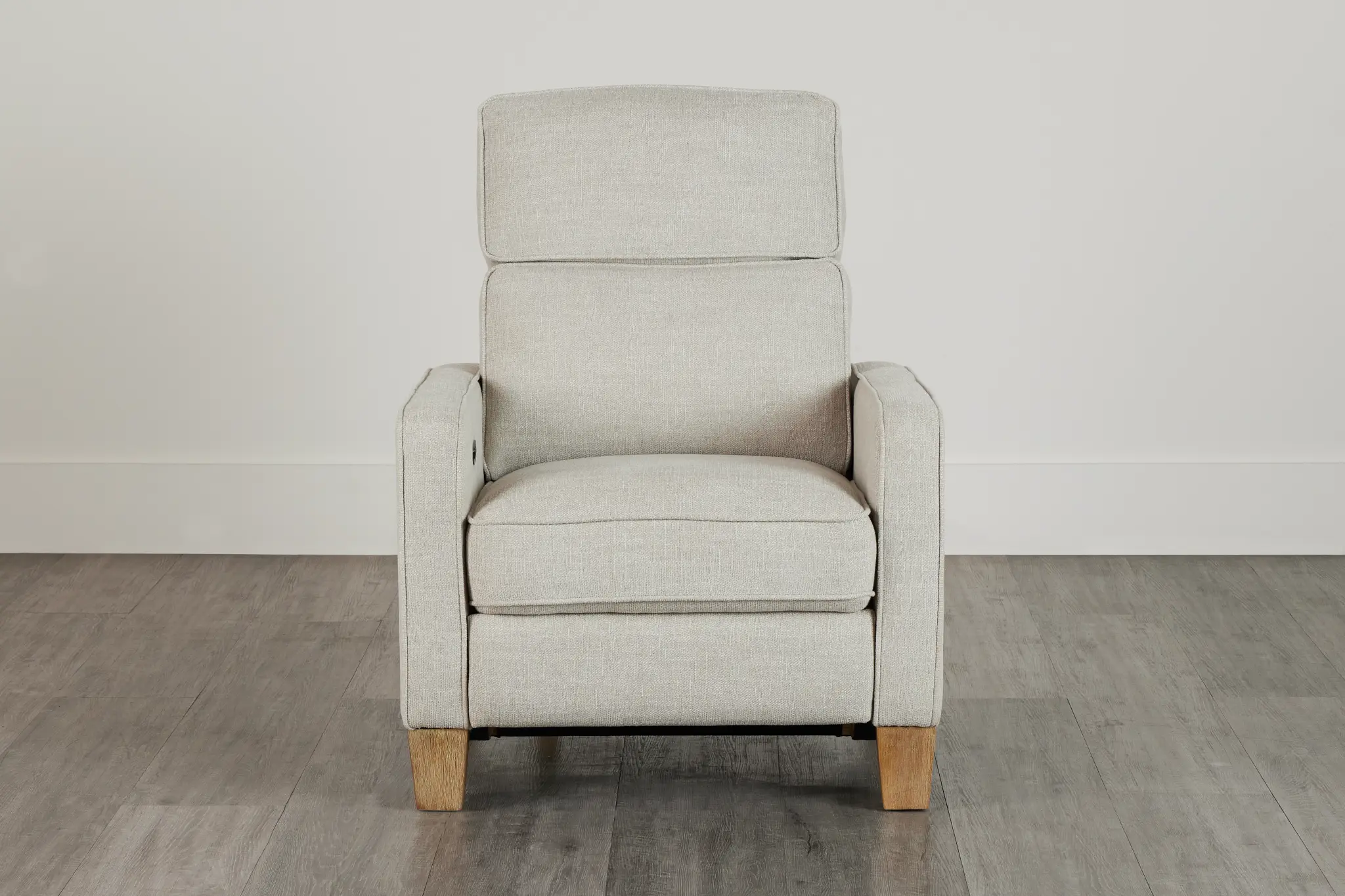 Bayside Light Beige Fabric Power Recliner Bayside Light Beige Fabric Power Recliner