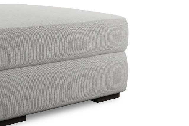 Edgewater Maguire Ivory Ottoman