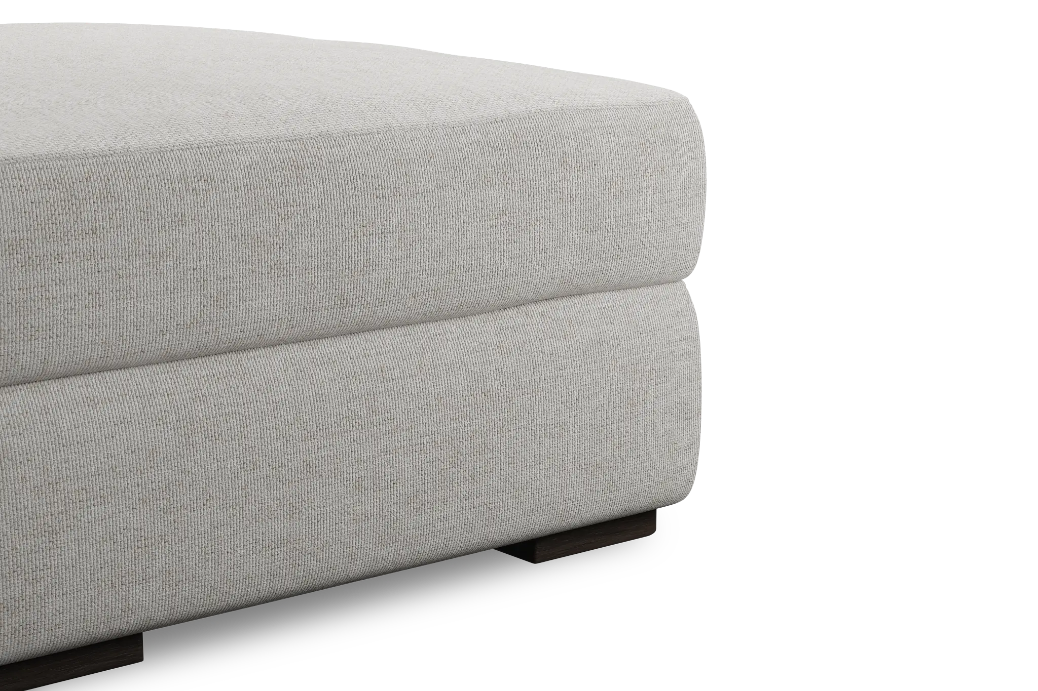 Edgewater Maguire Ivory Ottoman Edgewater Maguire Ivory Ottoman