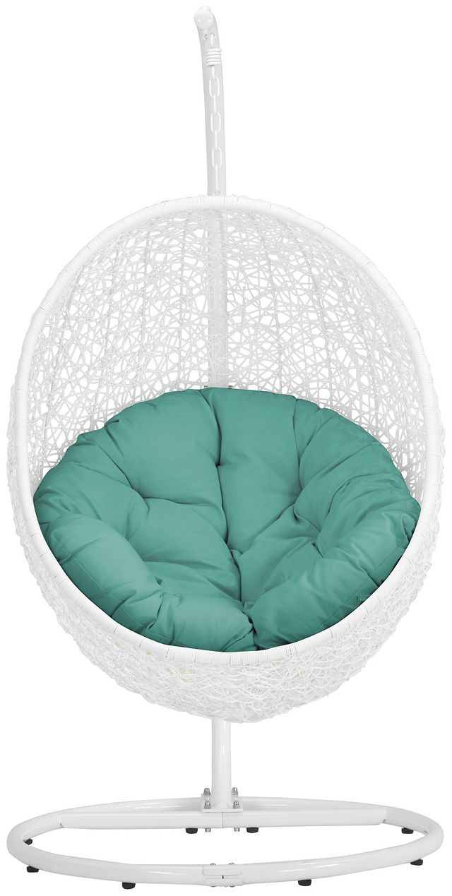 Orchid Dark Teal Hanging Chair (1)