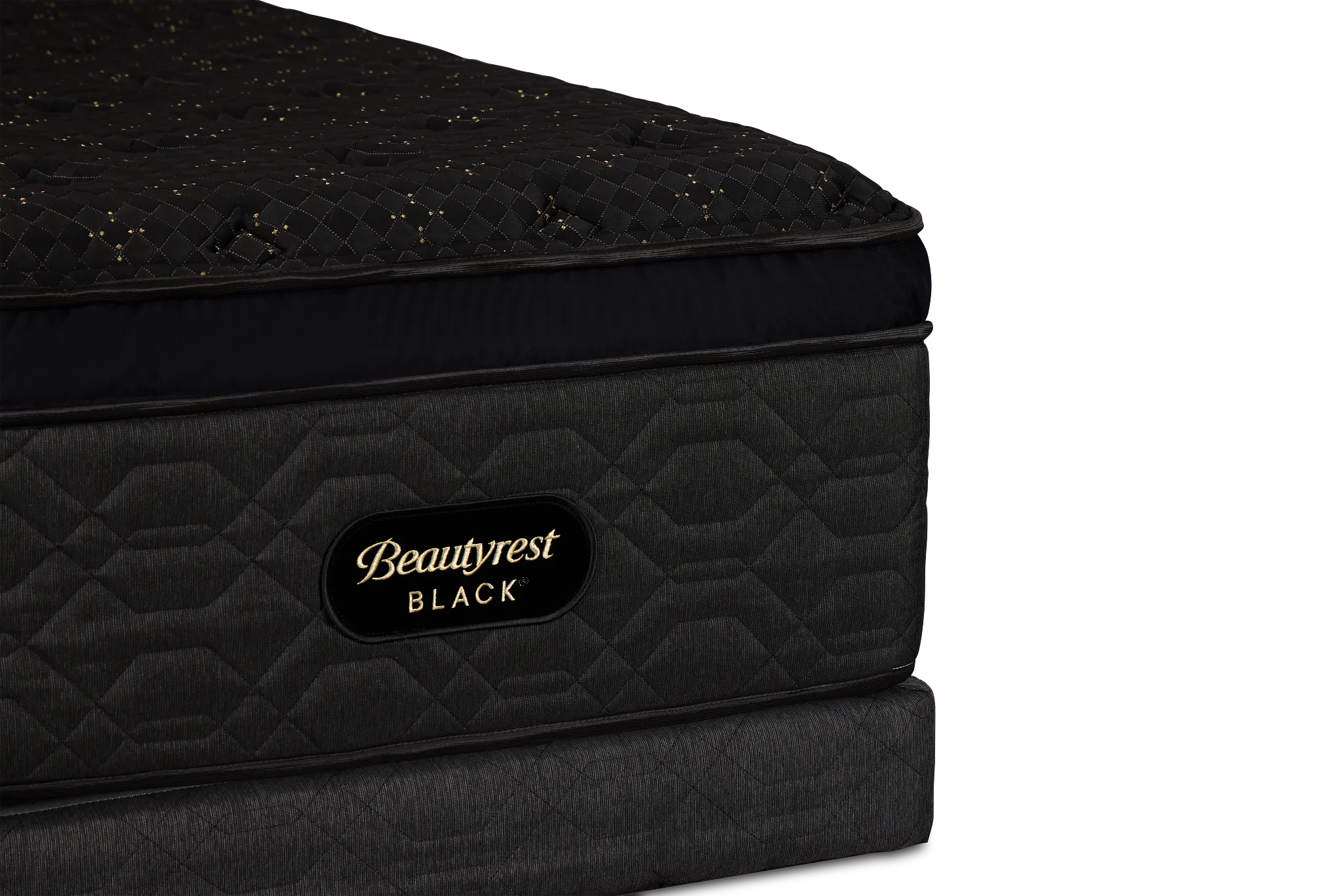 Beautyrest Black Series Four Summit Plush Low-profile Mattress Set