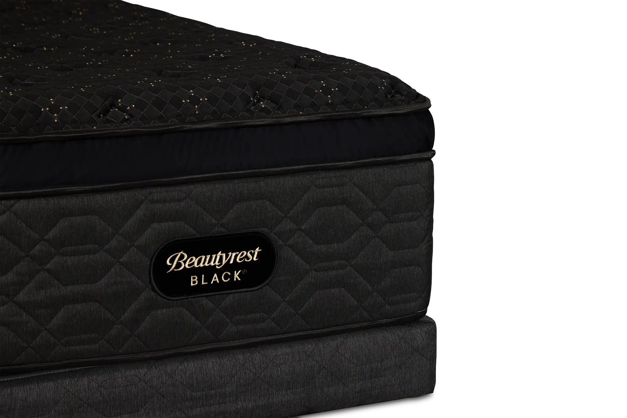 Beautyrest Black Series Four Summit Plush Low-profile Mattress Set Beautyrest Black Series Four Summit Plush Low-profile Mattress Set