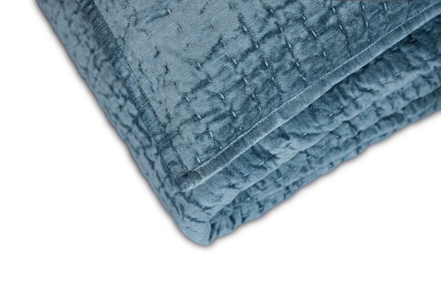 Barin Blue Coverlet Set