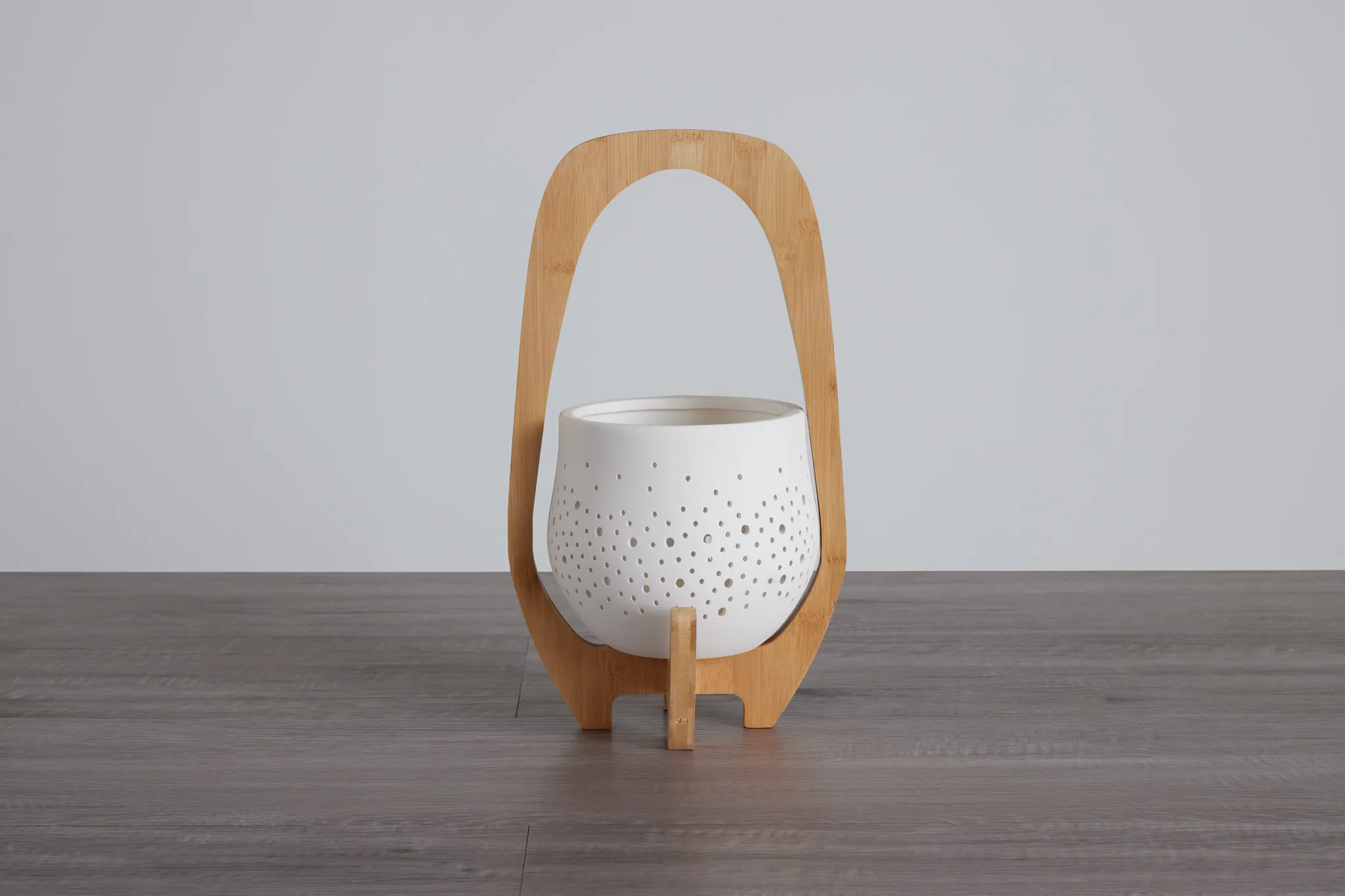 Pace White Medium Lantern