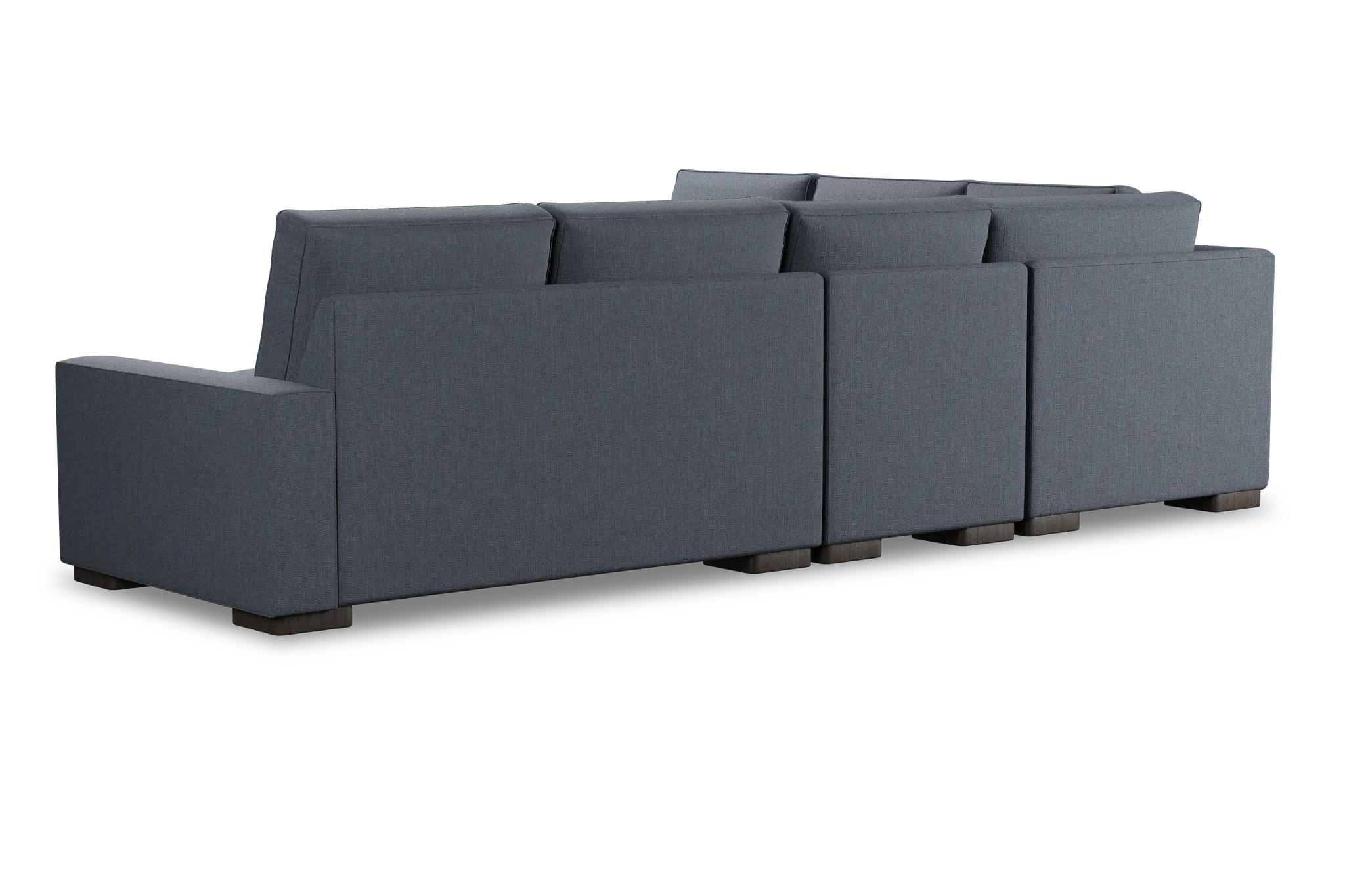 Edgewater Victory Dark Blue Medium Two-arm Sectional