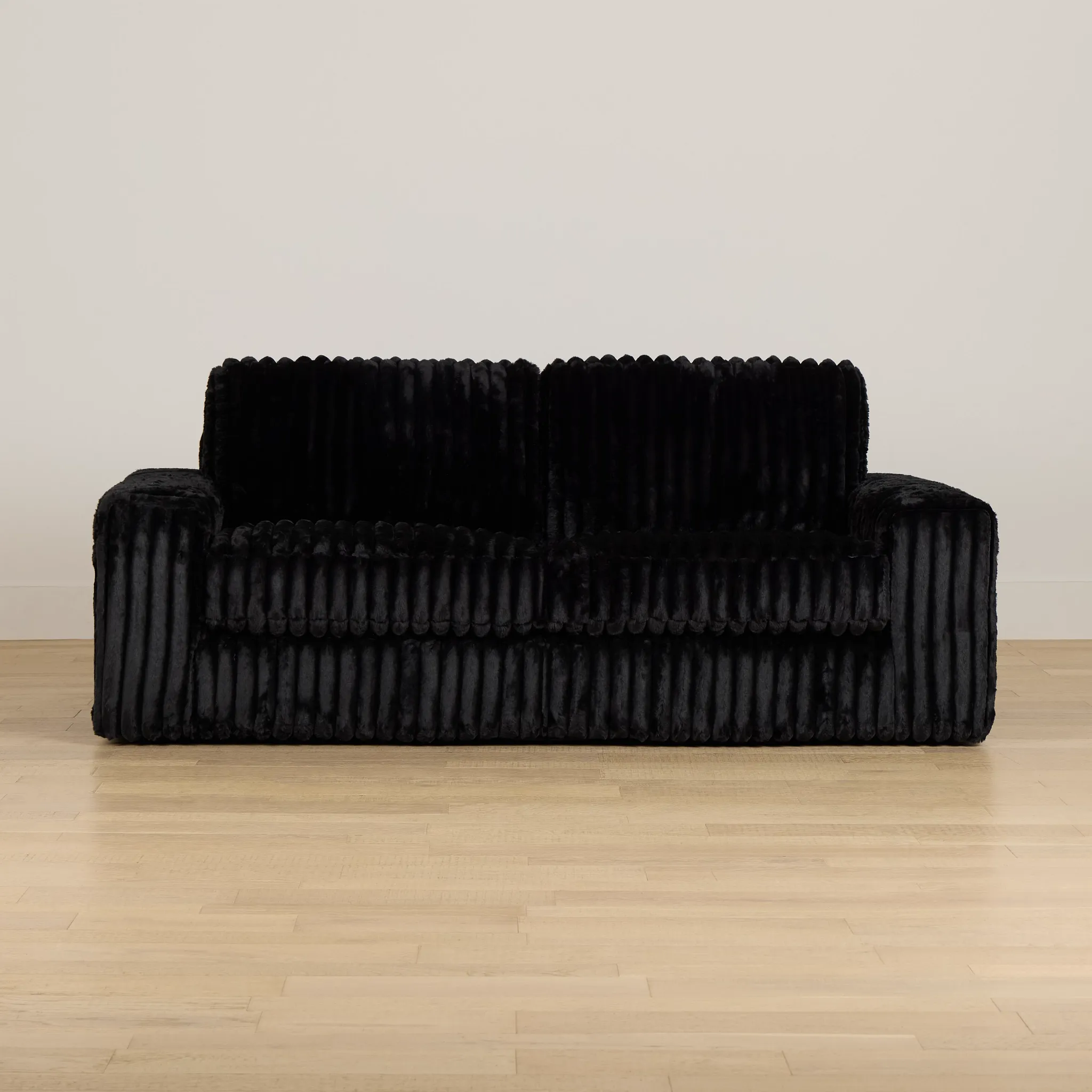 Teddy Black Fabric Sofa