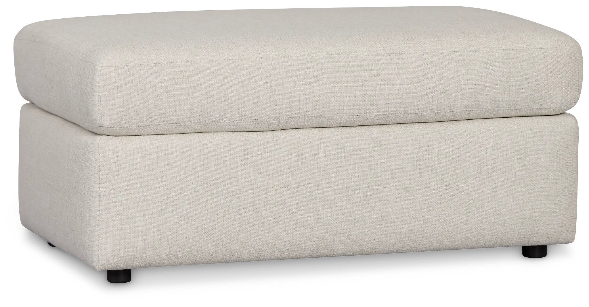 Brantley Light Beige Fabric Ottoman Brantley Light Beige Fabric Ottoman