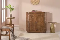 Rolland Mid Tone Bar Cabinet