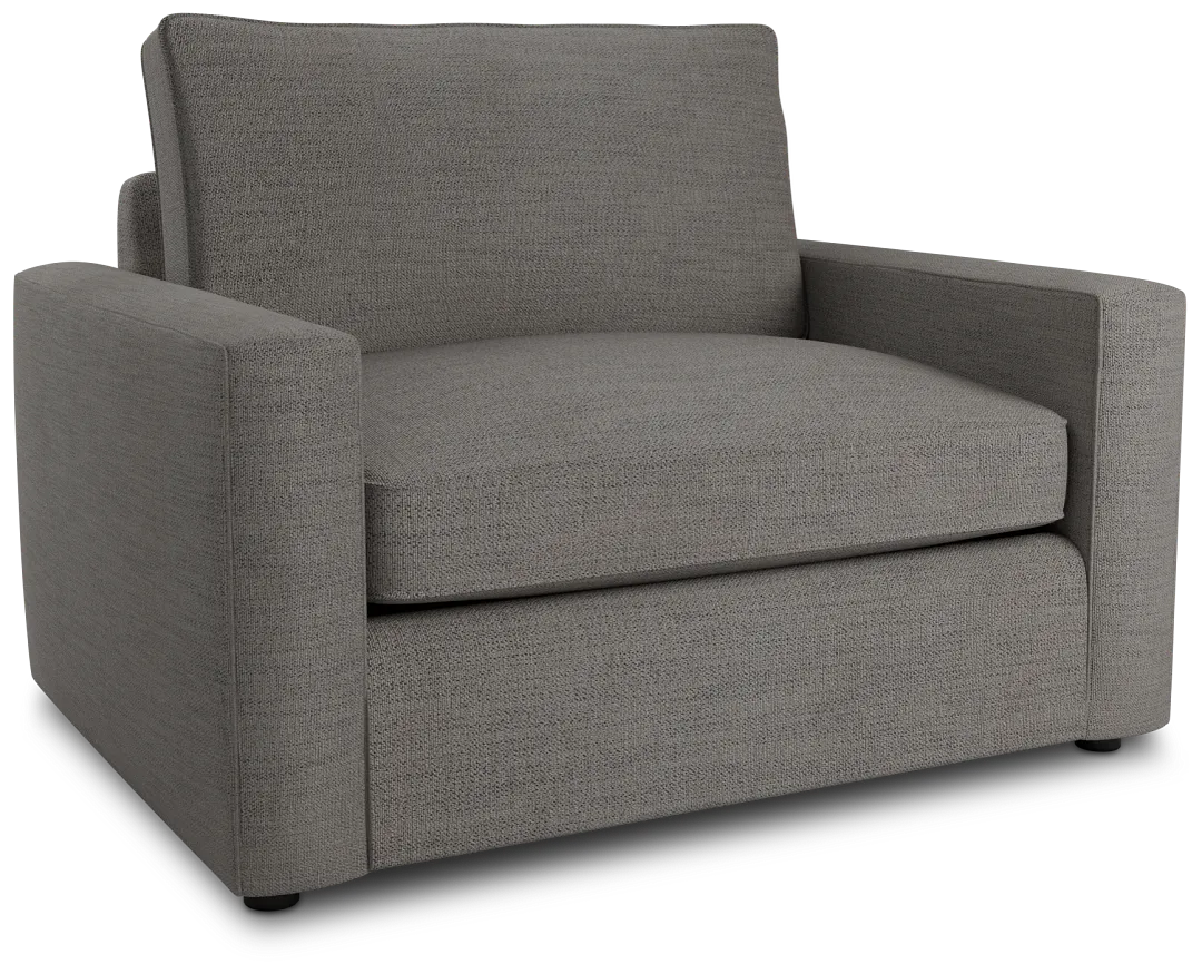 Siesta Maguire Gray Fabric Cooling Memory Foam Sleeper