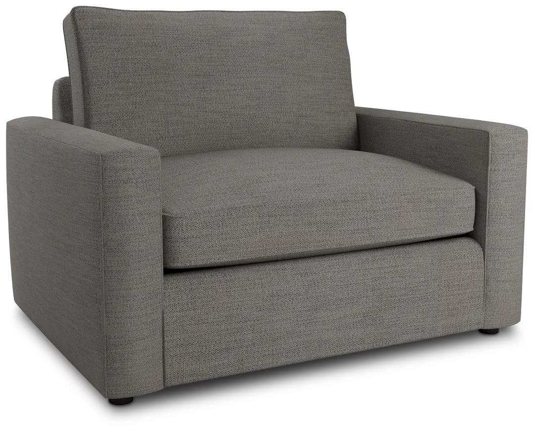 Siesta Maguire Gray Fabric Cooling Memory Foam Sleeper Siesta Maguire Gray Fabric Cooling Memory Foam Sleeper
