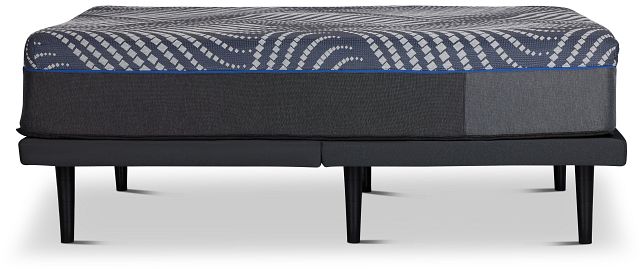 Sealy Posturepedic Plus Hybrid Brenham Soft Ergo Smart Adjustable Mattress Set