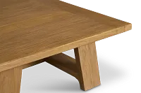 Carley Light Tone Square Coffee Table