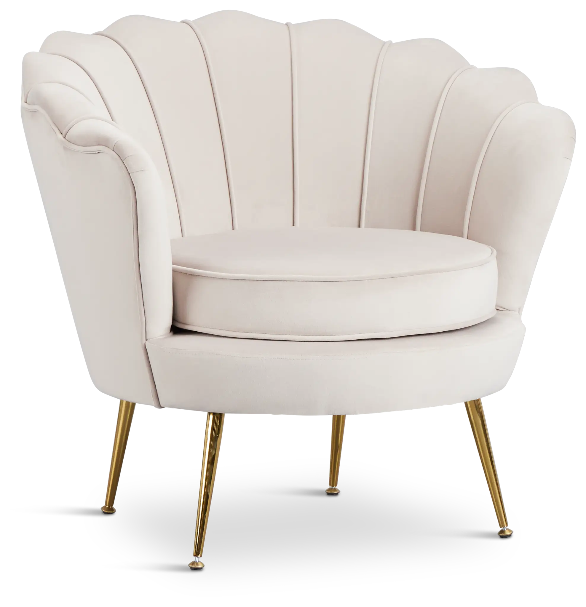 Lily Light Gray Velvet Accent Chair Lily Light Gray Velvet Accent Chair