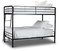 Rory Black Metal Bunk Bed